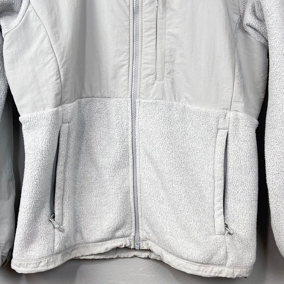 The North Face Denalie Fleece Jacket Size XL Lightweight Gray Full Zip Utility - Picture 4 of 16